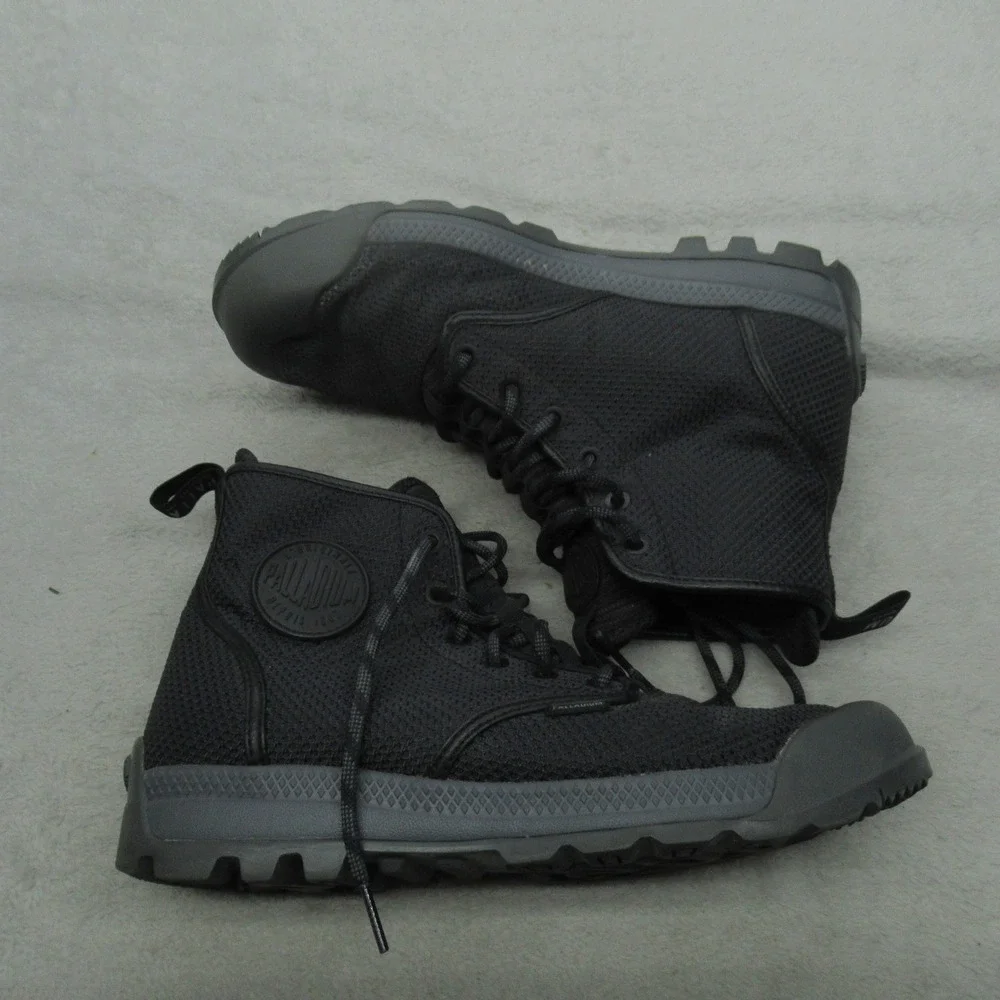 Palladium Unisex M8 W9.5 Combat Boots Black PampaTech HI TX‎ Tactical Utility